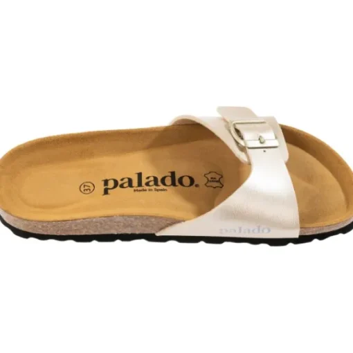 Damen Palado Pantoletten & Badeschuhe<Malta Metallic, Pantoletten, Damen, Gold/Schwarz