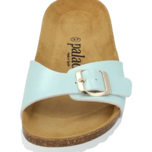 Damen Palado Pantoletten & Badeschuhe<Malta Metallic, Pantoletten, Damen, Türkis
