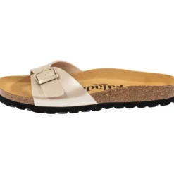 Damen Palado Pantoletten & Badeschuhe<Malta Metallic, Pantoletten, Damen, Gold/Schwarz