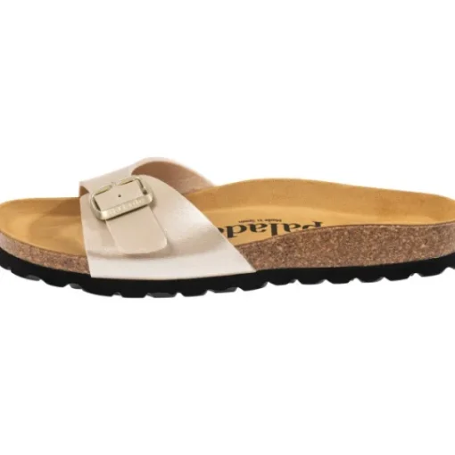 Damen Palado Pantoletten & Badeschuhe<Malta Metallic, Pantoletten, Damen, Gold/Schwarz
