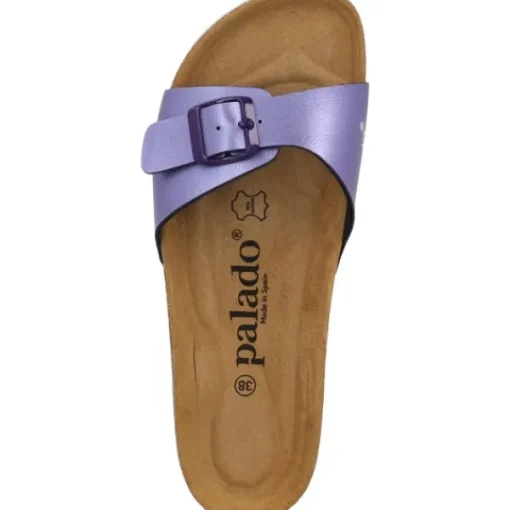 Damen Palado Pantoletten & Badeschuhe<Malta Metallic, Pantoletten, Damen, Lila