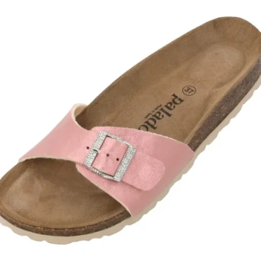 Damen Palado Pantoletten & Badeschuhe<Malta Metallic SQS, Pantoletten, Damen, Pink