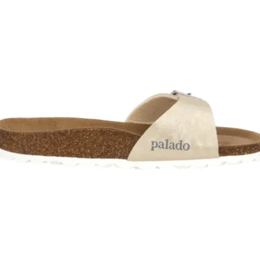 Damen Palado Pantoletten & Badeschuhe<Malta Metallic SQS, Pantoletten, Damen, Gold
