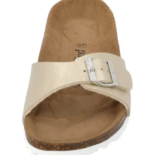 Damen Palado Pantoletten & Badeschuhe<Malta Metallic SQS, Pantoletten, Damen, Gold