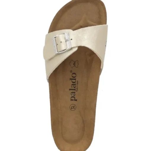 Damen Palado Pantoletten & Badeschuhe<Malta Metallic SQS, Pantoletten, Damen, Gold
