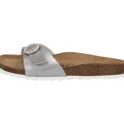 Damen Palado by Sila Sahin Pantoletten & Badeschuhe<Palado Malta RD by Sila Sahin, Pantoletten, Damen, Silber Metallic