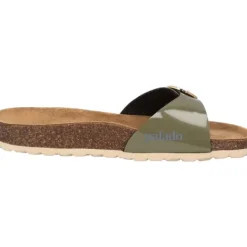 Damen Palado by Sila Sahin Pantoletten & Badeschuhe<Palado Malta RD by Sila Sahin, Pantoletten, Damen, Khaki Lack