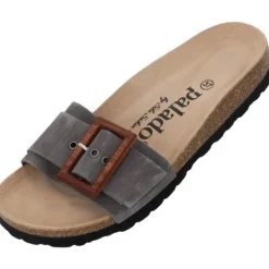 Damen Palado by Sila Sahin Pantoletten & Badeschuhe<Palado Malta Wood by Sila Sahin, Pantoletten, Damen, Grau