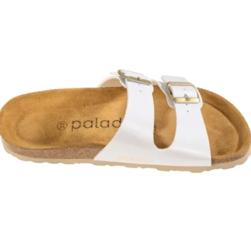 Damen Palado Pantoletten & Badeschuhe<Milos Lack, Pantoletten, Damen, Weiß