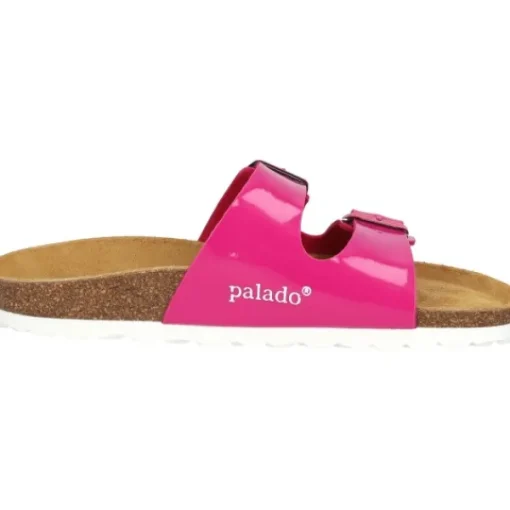 Damen Palado Pantoletten & Badeschuhe<Milos Lack, Pantoletten, Damen, Pink