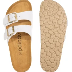 Damen Palado Pantoletten & Badeschuhe<Milos Lack, Pantoletten, Damen, Weiß