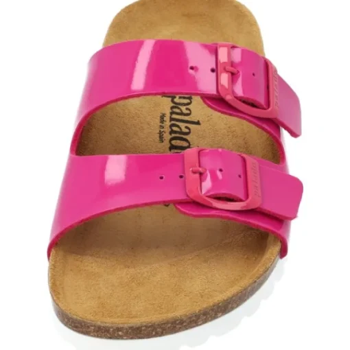 Damen Palado Pantoletten & Badeschuhe<Milos Lack, Pantoletten, Damen, Pink