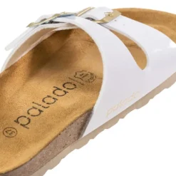 Damen Palado Pantoletten & Badeschuhe<Milos Lack, Pantoletten, Damen, Weiß
