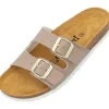 Damen Palado Pantoletten & Badeschuhe<Milos Matt, Pantoletten, Damen, Beige