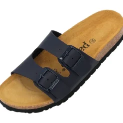 Damen Palado Pantoletten & Badeschuhe<Milos Matt, Pantoletten, Damen, Dunkelblau