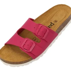 Damen Palado Pantoletten & Badeschuhe<Milos Matt, Pantoletten, Damen, Pink