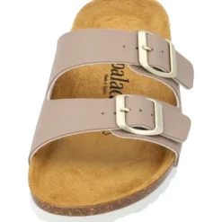 Damen Palado Pantoletten & Badeschuhe<Milos Matt, Pantoletten, Damen, Beige