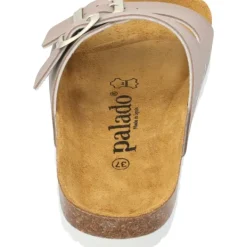 Damen Palado Pantoletten & Badeschuhe<Milos Matt, Pantoletten, Damen, Beige