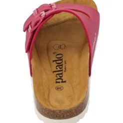 Damen Palado Pantoletten & Badeschuhe<Milos Matt, Pantoletten, Damen, Pink