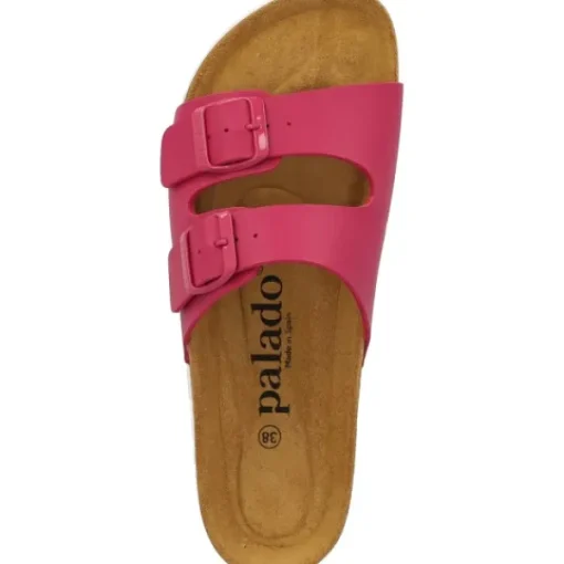Damen Palado Pantoletten & Badeschuhe<Milos Matt, Pantoletten, Damen, Pink