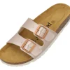Damen Palado Pantoletten & Badeschuhe<Milos Metallic, Pantoletten, Damen, Rosegold