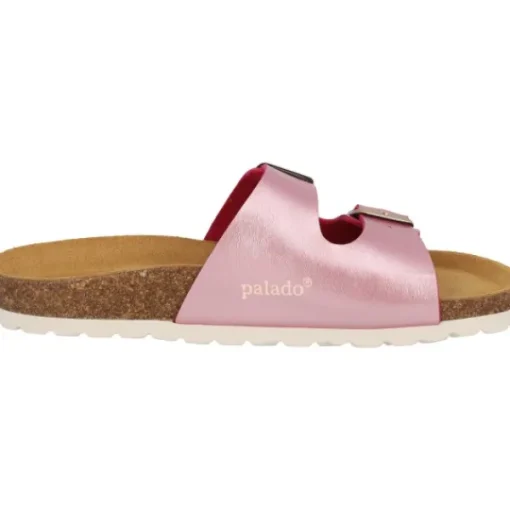 Damen Palado Pantoletten & Badeschuhe<Milos Metallic, Pantoletten, Damen, Pink