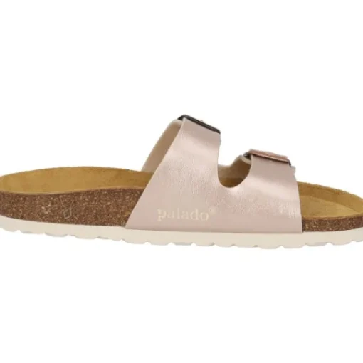 Damen Palado Pantoletten & Badeschuhe<Milos Metallic, Pantoletten, Damen, Rosegold