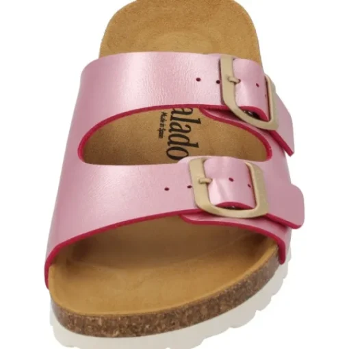 Damen Palado Pantoletten & Badeschuhe<Milos Metallic, Pantoletten, Damen, Pink