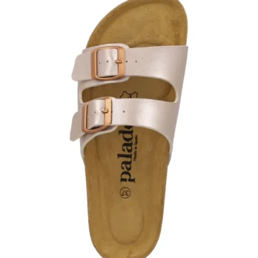 Damen Palado Pantoletten & Badeschuhe<Milos Metallic, Pantoletten, Damen, Rosegold