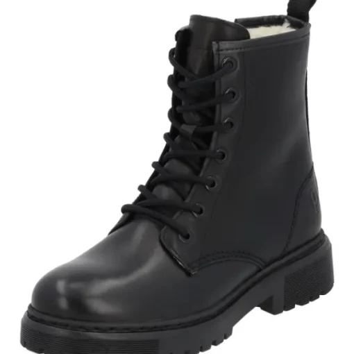 Damen Palado Stiefel<Montecristo, Schnürstiefeletten, Damen, Schwarz Glanz