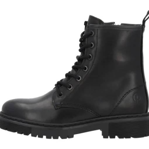 Damen Palado Stiefel<Montecristo, Schnürstiefeletten, Damen, Schwarz Glanz