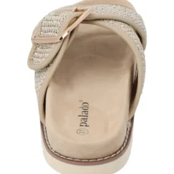Damen Palado Pantoletten & Badeschuhe<Myneris, Pantoletten, Damen, Beige