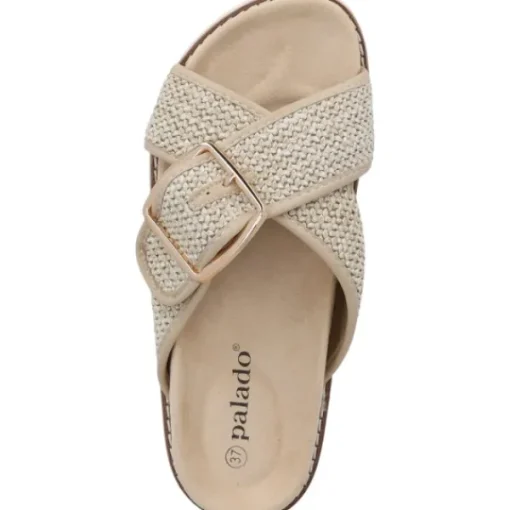 Damen Palado Pantoletten & Badeschuhe<Myneris, Pantoletten, Damen, Beige