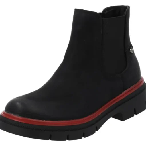 Damen Palado Boots<Natlee, Chelsea Boots, Damen, Schwarz/Rot