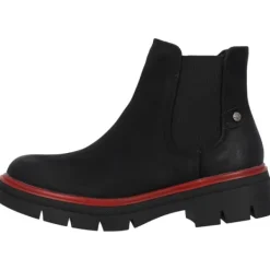 Damen Palado Boots<Natlee, Chelsea Boots, Damen, Schwarz/Rot