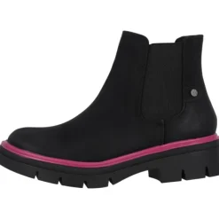 Damen Palado Boots<Natlee, Chelsea Boots, Damen, Schwarz/Pink