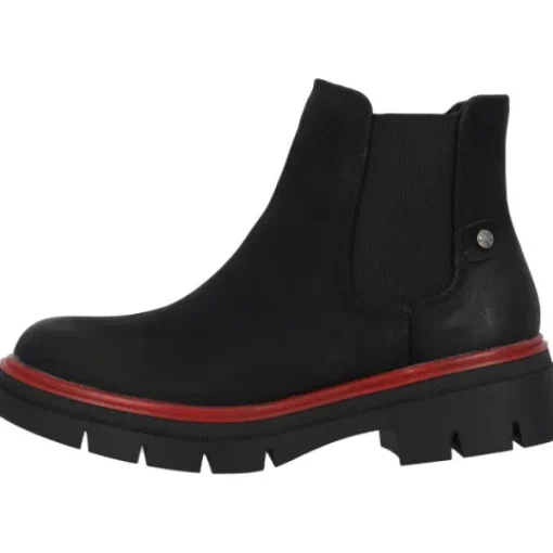 Damen Palado Boots<Natlee, Chelsea Boots, Damen, Schwarz/Rot
