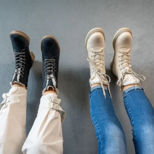 Damen Palado Stiefel<Olib, Schnürstiefel, Damen, Blau