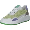 Damen Palado Klassische- & Business Schuhe<PA 0034, Schnürschuhe, Damen, Weiß/Blau/Grün/Gelb