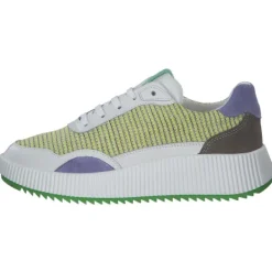 Damen Palado Klassische- & Business Schuhe<PA 0034, Schnürschuhe, Damen, Weiß/Blau/Grün/Gelb