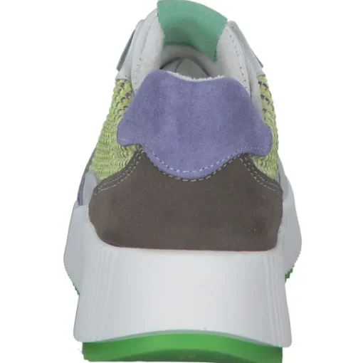 Damen Palado Klassische- & Business Schuhe<PA 0034, Schnürschuhe, Damen, Weiß/Blau/Grün/Gelb