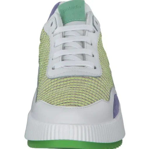 Damen Palado Klassische- & Business Schuhe<PA 0034, Schnürschuhe, Damen, Weiß/Blau/Grün/Gelb