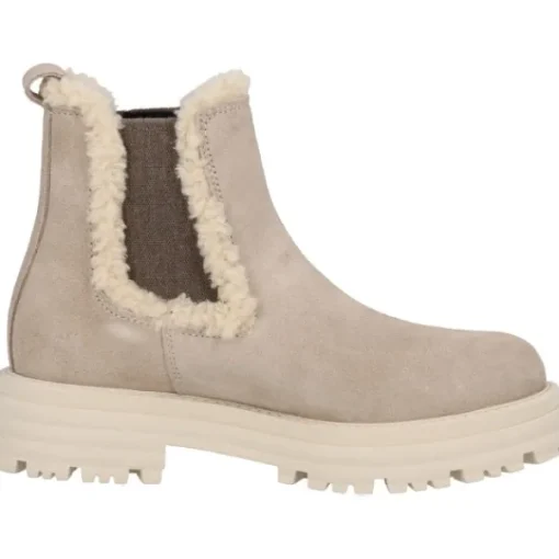Damen Palado by Sila Sahin Boots<Palado Paffesi by Sila Sahin, Chelsea Boots, Damen, Beige