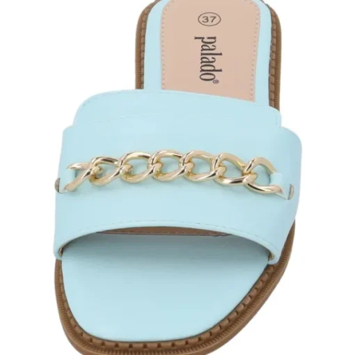 Damen Palado Pantoletten & Badeschuhe<Pekiz, Pantoletten, Damen, Hellblau