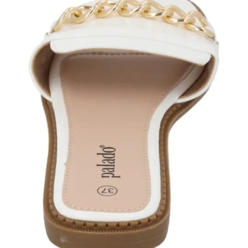Damen Palado Pantoletten & Badeschuhe<Pekiz, Pantoletten, Damen, Weiß