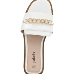 Damen Palado Pantoletten & Badeschuhe<Pekiz, Pantoletten, Damen, Weiß