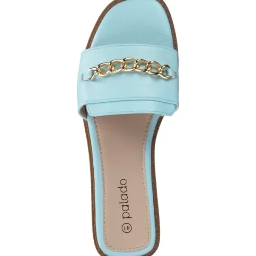 Damen Palado Pantoletten & Badeschuhe<Pekiz, Pantoletten, Damen, Hellblau