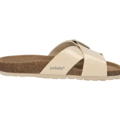 Damen Palado Pantoletten & Badeschuhe<Ranreak, Pantoletten, Damen, Beige Lack