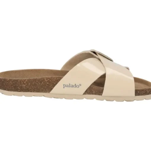 Damen Palado Pantoletten & Badeschuhe<Ranreak, Pantoletten, Damen, Beige Lack