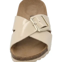 Damen Palado Pantoletten & Badeschuhe<Ranreak, Pantoletten, Damen, Beige Lack